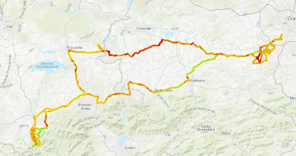 Skawina-Ustroń-Skawina
