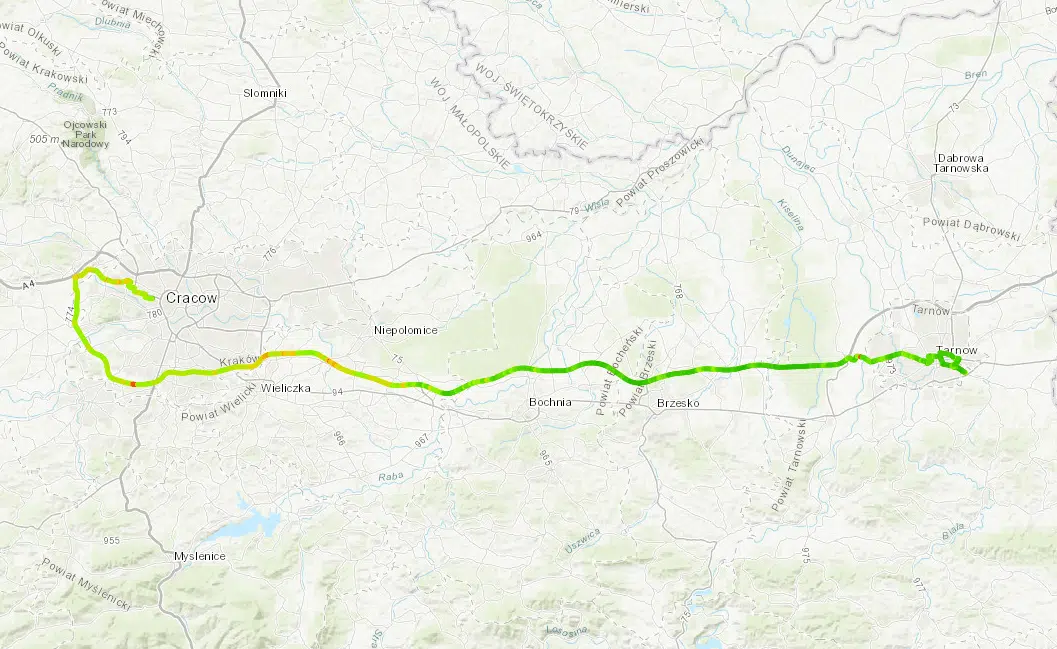 Kraków -Tarnów (AGH)