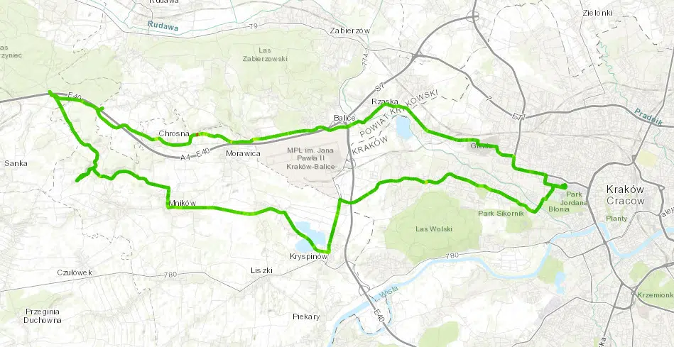 Okolice Krakowa (AGH)