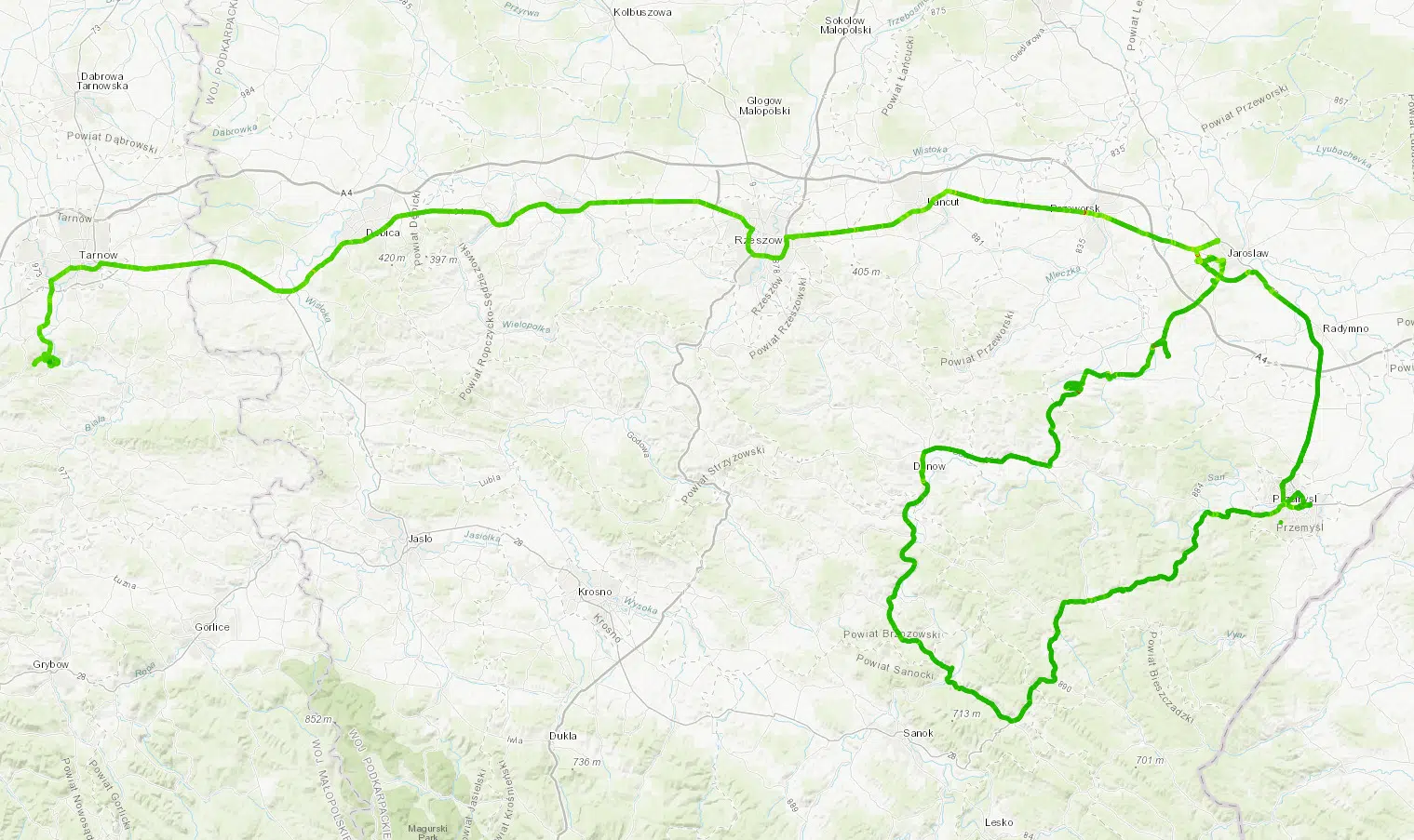Tarnów-Rzeszów-Przemyśl (AGH)