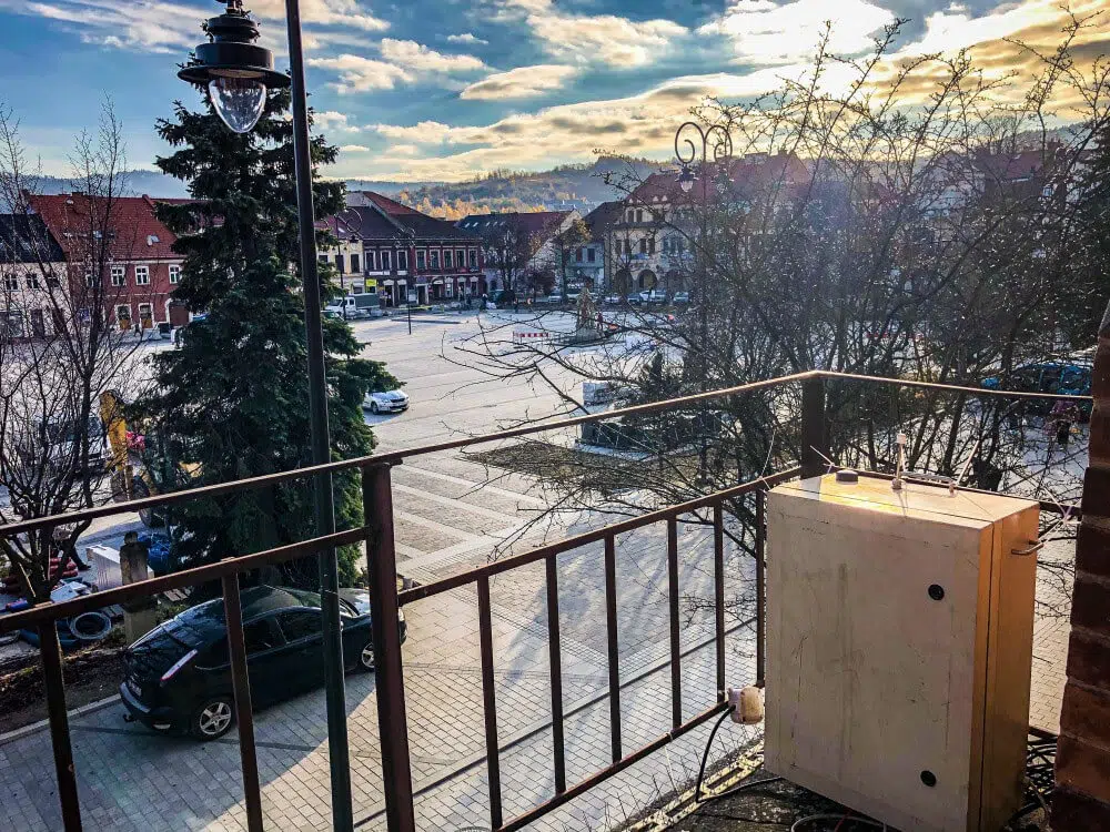 Pomiary jakości powietrza - Myślenice