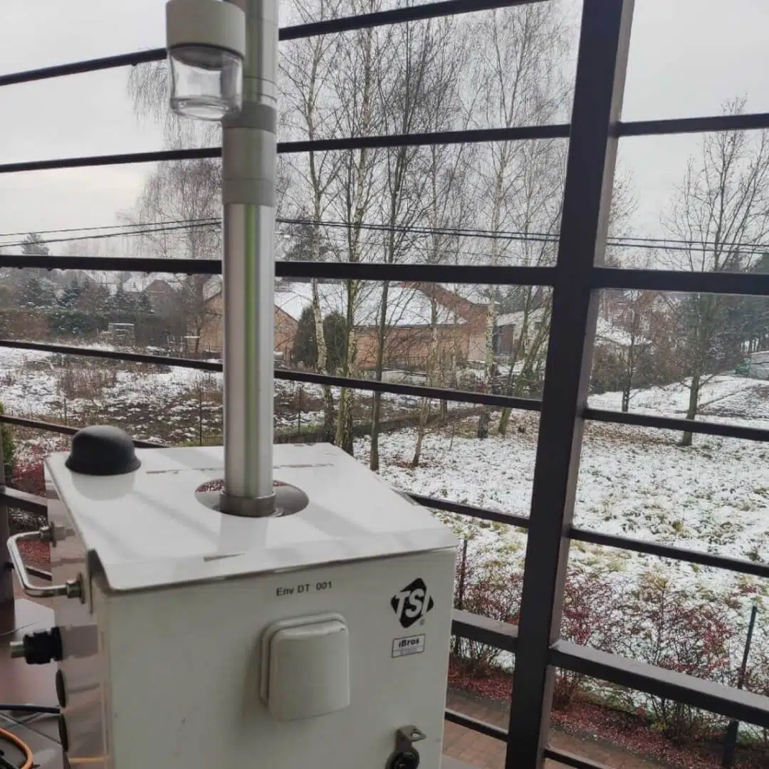 Pomiary jakości powietrza - Wołowice Czernichowski AS