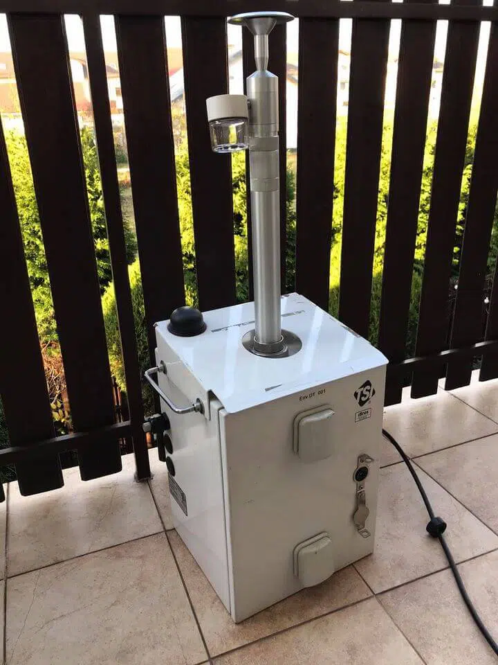 Pomiary jakości powietrza - Niepołomice Niepołomicki AS