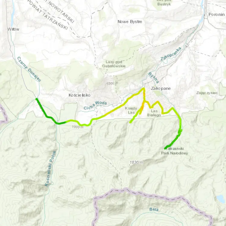 Podhalański Alarm Smogowy - Park Tatrzański