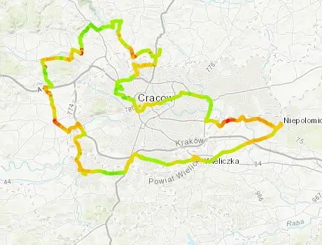 Węgrzce-Przybysławice-Libertów-Niepołomice