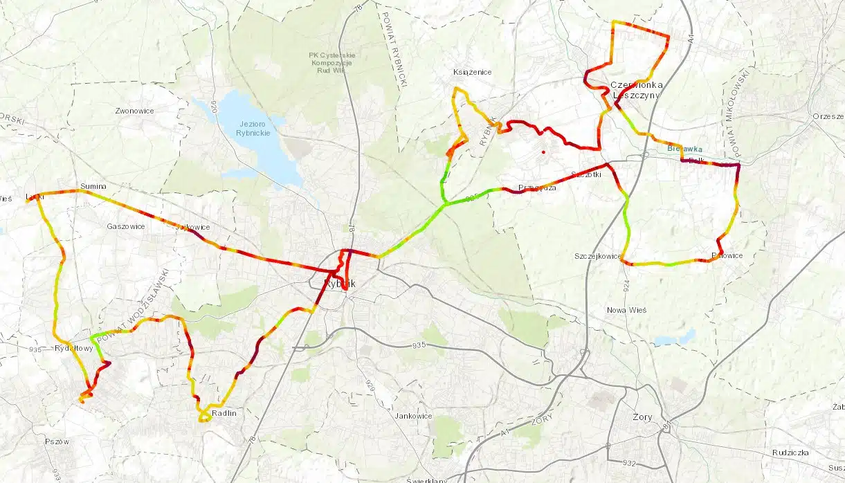 Rudyłtowy - Rybnik - Czerwionka-Leszczyny 12 listopada 2022